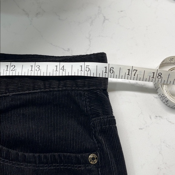NWT Talbots Black Size 6 Corduroy Pants - Picture 6 of 13